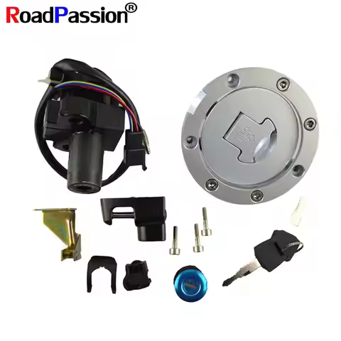 Motorcycle Ignition Switch Locks Fuel Gas Tank Cap Key Set For HONDA CB-1 CB400F CB400SF CB750 F2 CB