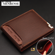 ijer Shop Leather Mens Short Bifold Wallet Money Clip Purse Card Holder DOMPET Lelaki Kulit Beg Duit