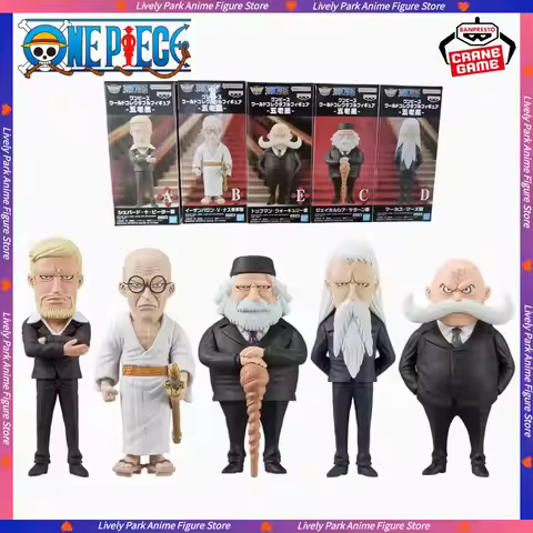 In Stock BANDAI BANPRESTO Original Genuine ONE PIECE WCF FIVE ELDERS Anime Action Figures Collectibl