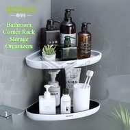 LODER ECOCO Bathroom Corner Rack Storage Organizers  Nordic style  Wall Mount Rack Bathroom Storage 