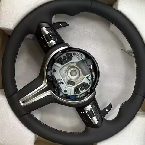 F80 F82 F87 F12 F13 F86 F33 M2 M3 M4 M5 M6 F85 X6 F30 M Sport F-Chassis Car Steering Wheel With Heat