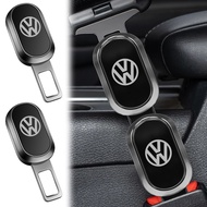 1pcs/2pcs Metal Car Safety Belt Buckle Car Logo Seat Belt Extender Latch for VW Volkswagen Jetta MK5 Golf Passat 3B7 601 171