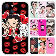 iPhone 12 12MIni 12 Pro Max XR I68H1 betty boop Soft Silicone TPU Casing phone Cases Cover