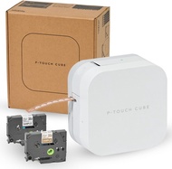 Brother PT-P300BT PT-P300BTLT Label Printer 藍牙標籤機 白/淺啡