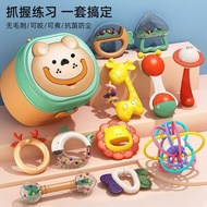 0-6 Months 0-3 Years Old Baby Newborn Teether Full Month Gift Box Set Baby Rattle Toy