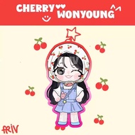 CHERRY WONYOUNG IVE KEYCHAIN