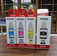 1 SET PAKETAN TINTA CANON PIXMA GL-790 ORIGINAL FOR INK PRINTER G1000 G1010 G2000 G2010 G3000 G3010 