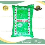 Pupuk NPK tablet 5kg Goldenstar