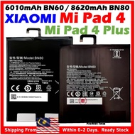 High Quality Grade A+ NGS 6010mAh Battery BN60 For XIAOMI Mi Pad 4 BN60  / 8620mAh Battery BN80 For 