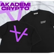 ACADEMI CRYPTO T-SHIRT FRONT BACK LOGO
