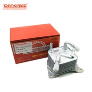 Transpeed ใหม่ 4 หลอด 3 มุม JF017E RE0F11E CVT Transmission Gearbox Oil Cooler สำหรับ NISSAN DATSUN