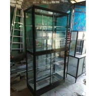 BARU etalase kaca tinggi 2 meter
