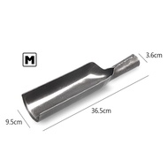 Tembilang Lengkung Tanah Baja Tebal Kepala Sekop Alat Penggali Lubang Tanah Taman