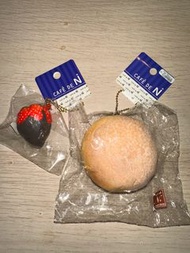 日玩 Cafe De N squishy 草莓&白包