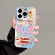 Cartoon Cute Anime Dumbo case iPhone xs max xr 11 12 pro 13 14plus 15 pro max iPhone 7 8 se 13 pro max 12 13 mini casing