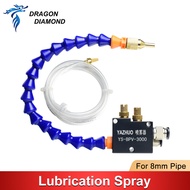 Cooling Water Mist Spray Air Pipe Lubrication System Spindle Coolant Oil Sprayer For CNC Lathe Engra