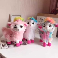 Sheep Llama Alpacas Plush Toy Electric Dancing Music Funny Toys Pets Doll Stuffed Soft Animal Chil
