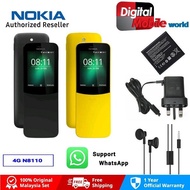 COD Nokia 8110 4G Classic Dual Sim Mobile Phone GSM Good Quality Free Shipping
