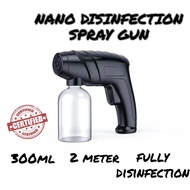 300ML nano spray gun blue light wireless rechargeable fogging machine nano spray gun disinfectant machine spray machine