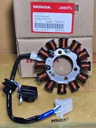 ขดลวดสเตเตอร์ (มัดไฟ) Wave125i ปลาวาฬ ปี 2012-2019 HONDA แท้เบิกศูนย์ รหัส 31120-KYZ-711