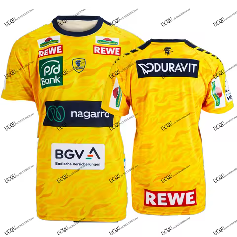 Rhein-Neckar Lowen 2025-26 HBL New Arrival Germany Handball Jersey 3D Printed T-shirt Home Away Adul