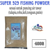 Super 929 Fishing Powder Bait Serbuk Pancing 400g
