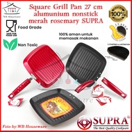 Teflon PAN GRILL PAN/ GRILL/ SUPRA SQUARE GRILL PAN 27X27 GRILL PAN/