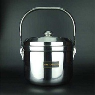 LP-6 QM👍ThickenedSUS304Fire-Free Reboiler Energy Saving Fireless Cooker Stainless Steel Pot Thermal Cooker Soup Pot Stea