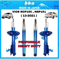 CS BKA JAPAN PERFORMAX TOYOTA VIOS NCP150 , NSP150 , NSP151 ( 13-2021 ) ABSORBER FRONT / REAR HEAVY 
