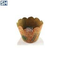 111-C1.S Round Heat Resistant Paper Cup (100 Pcs/ Pack) - Muffin Cake Paper