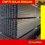 Besi Baja Ringan CNP C75 Kanal C Tebal 0,45 0,5 0,55 0,6 0,65 0,7 0,75