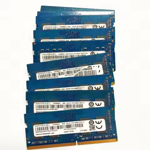 RAMAXEL RAMS DDR4 4GB 2400MHz Laptop memory ddr4 4GB 1RX16 PC4-2400T-SCO-11 SODIMM Notebook memoria 