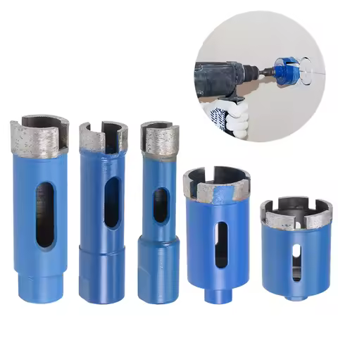 1Pc 12/14/18/20/28/32/38/50mm Sintered Diamond Core Drill Bits Hole Saws for Brick Concrete Masonry 