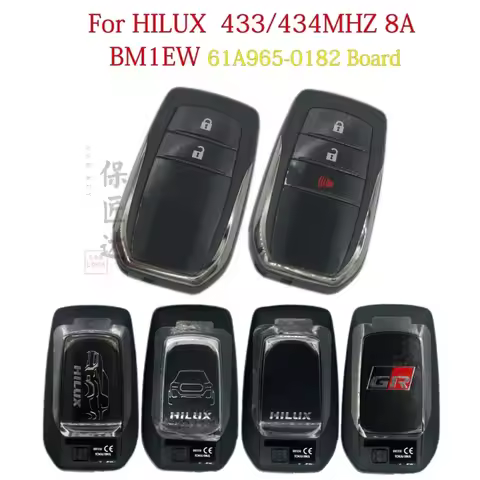 Baojiangda OEM original smart key b3u2k2p 0010 board fit for Toyota Hilux GR 433/434MHz can instead 