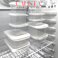 TOPLES PLASTIK SET CALISTA OTARU PREMIUM SET ISI 8PCS FOOD PREP CONTAINER KULKAS SET TEMPAT WADAH PE