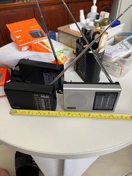 全新老人式手動旋轉調頻全波段收音機