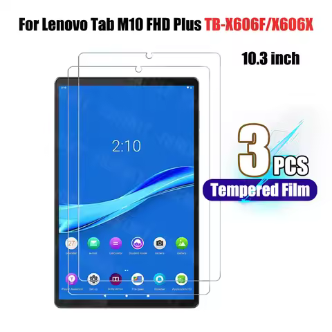 For Lenovo Tab M10 FHD Plus TB-X606F/X606X 10.3 inch Screen Protector HD Tempered Glass for Lenovo T