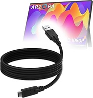 BoxWave Cable Compatible with ARZOPA A1M Portable Laptop Monitor - DirectSync - USB 3.0 A to USB 3.1