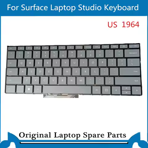 NEW For Microsoft Surface Laptop Studio 1964 Keyboard US UK Gray