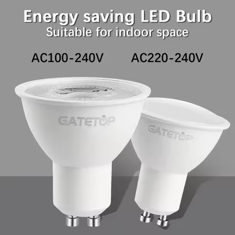 1-10pcs Foco GU10 Spotlight Bulb AC220V 110V LED Lighting 3W 5W 6W 7W 8W 9W Can Replace The 50W Halo