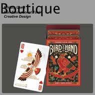 Poker Card, Bird Pattern 54 Sheet Classic Poker Games Decks Toys,  Bird in The Hand Themed North Ame