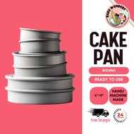 Round Cake Pan/Aluminium Cake Pan/Cake Mould/Fixed Cake Pan/Loose Cake Pan/Round Baking Pan/Pizza Pa