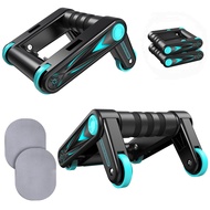 GMOLIS Ab Roller Wheel,Portable Multi-Function Foldable Push Up Bar,Abs Workout Equipment for Abdomi