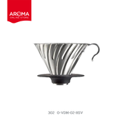 Hario ดริปเปอร์ HARIO V60 Metal Dripper (VDM-02MB/051) VDPC-02CP-V60 (159)O-VDM-02-HSV (302) VDPC-0