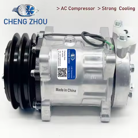 SD7H15 AC Compressor For Komatsu 24V 2 Grooves 7991 7994