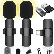 K9 Wireless Lavalier Microphone Outdoor Vlog Noise Reduction Radio Mini Microphone