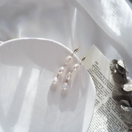 巴洛克珍珠耳環 耳墜