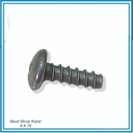 Coarse Screw Bolts 4 X 16 (Contents 4 pcs)
