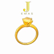 916 Gold Full Gold Six-Prong Ring (R42)
