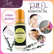 Roller Eucalyptus Essential Oil Roll On Safe for Skin 5ml Aromaterapi Aromatherapy Fragrance Freshener Minyak Angin